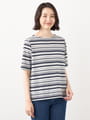 【早割30%OFF対象】クールタッチボーダーカットソー