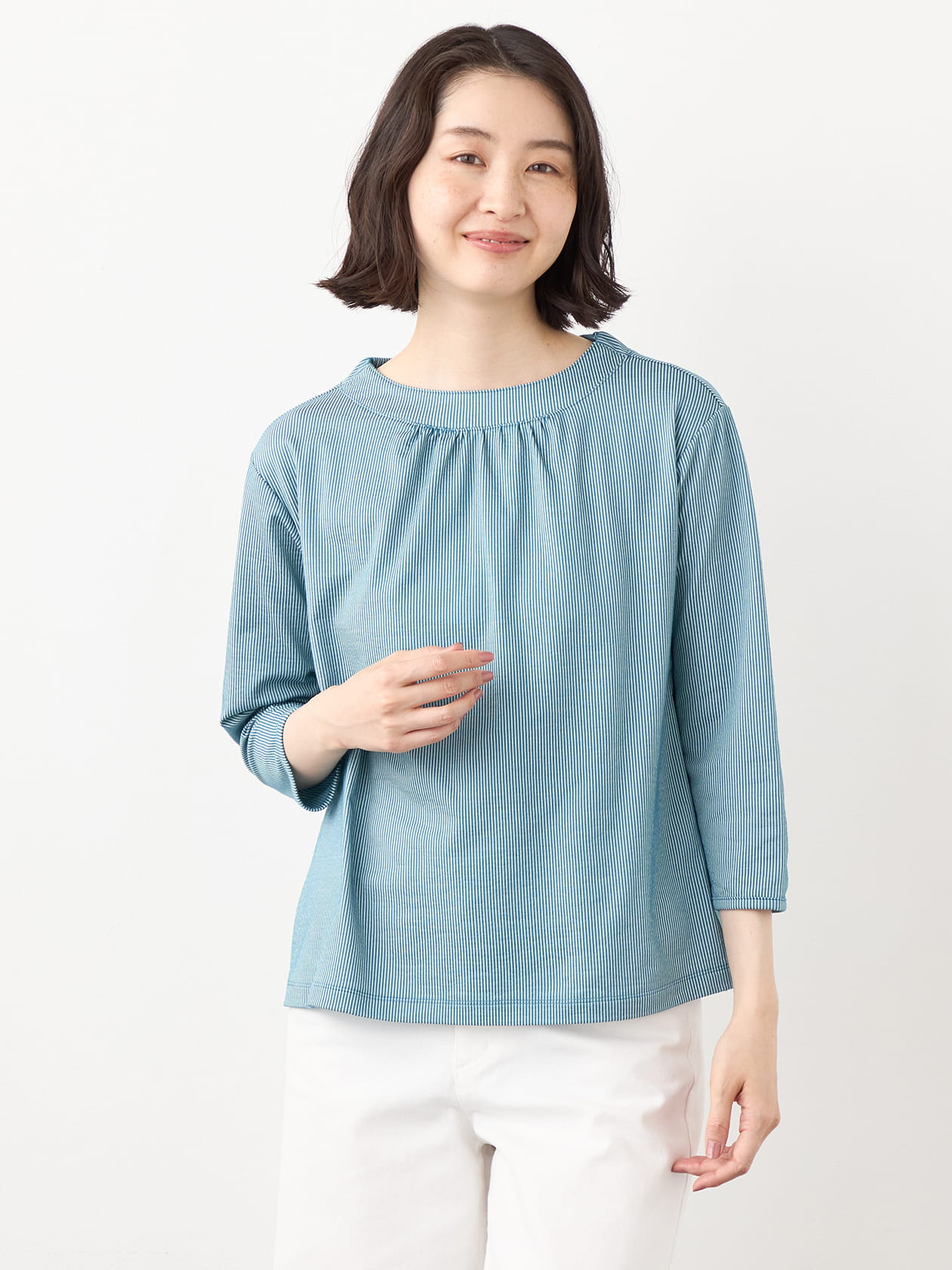 【早割30%OFF対象】ナローストライププルオーバー