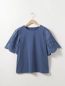 【早割30%OFF対象】カットワーク刺繍プルオーバー