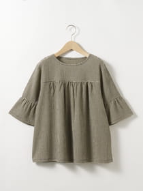 【早割30%OFF対象】ファインギンガムプルオーバー