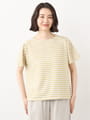 【早割30%OFF対象】ハシゴボーダーカットソー