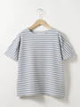 【早割30%OFF対象】ハシゴボーダーカットソー