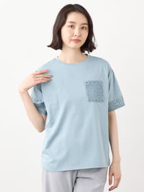 【早割30%OFF対象】レースポケットカットソー