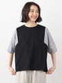 【早割30%OFF対象】レーシーストライプドッキングプルオーバー