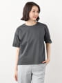 【早割30%OFF対象】レース袖切替プルオーバー
