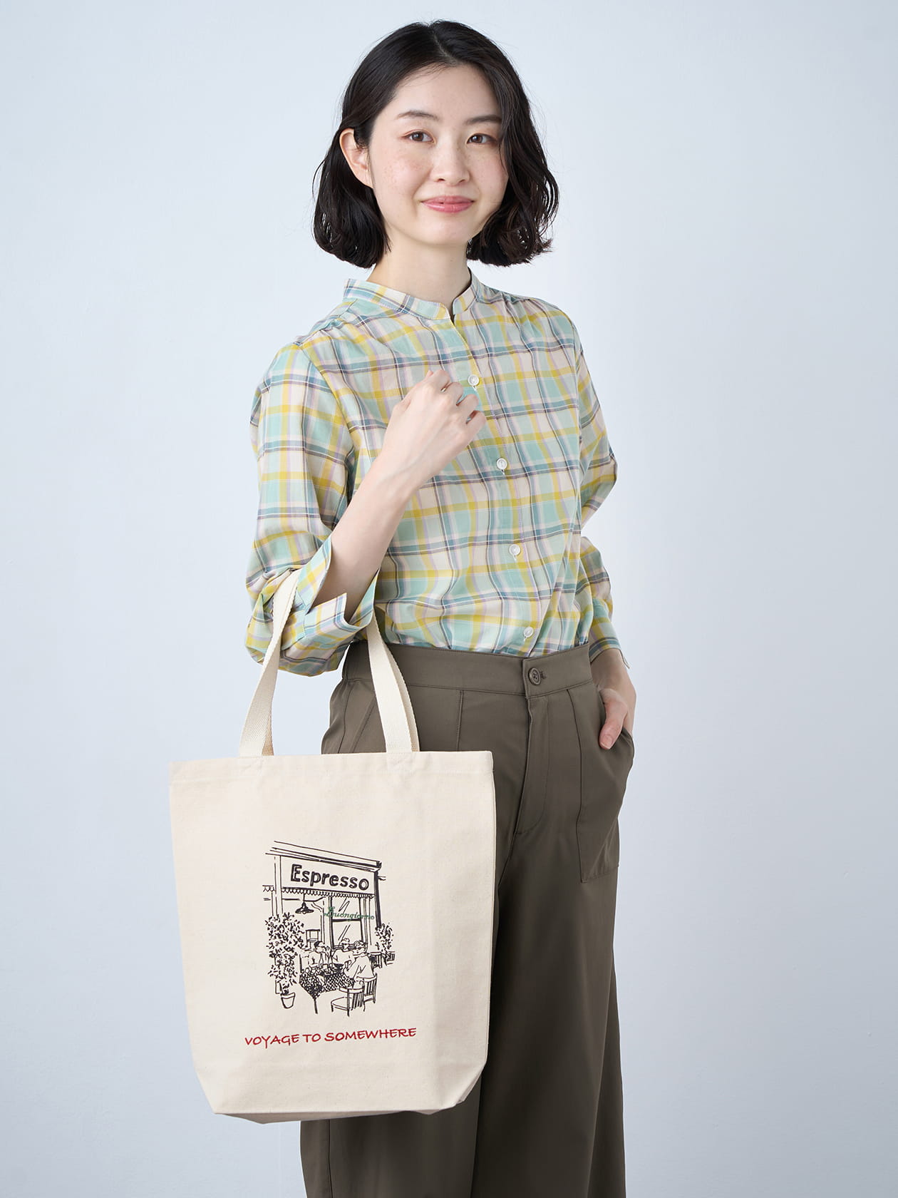 Ｅｓｐｒｅｓｓｏ　プリントトート