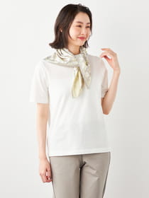 【早割30%OFF対象】フラワードットスカーフ