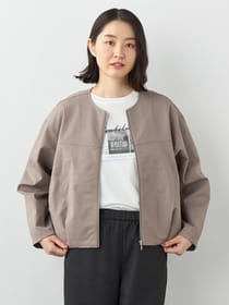 バルーンＺＩＰＵＰブルゾン