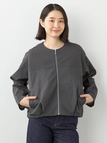 バルーンＺＩＰＵＰブルゾン