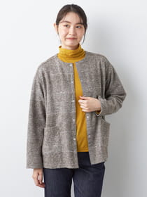 【早割30%OFF対象】スライバーウールチェックジャケット