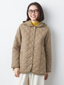 【早割30%OFF対象】Ｗステッチ中綿ジャケット