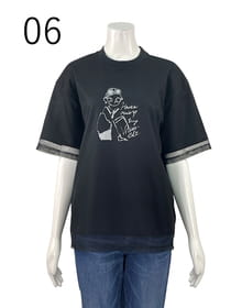 チュール重ねカットソープルオーバー