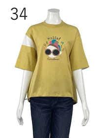 配色ediちゃんカットソープルオーバー