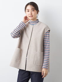 【早割30%OFF対象】ウールライクベスト