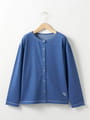 【3buy40%OFF！対象商品】デニムライクジャージーカーデ