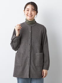 【早割30%OFF対象】ピーチツィル前開きチュニック