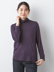 【早割30%OFF対象】ウールベア天タートルプルオーバー