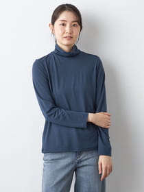 【早割30%OFF対象】ウールベア天タートルプルオーバー