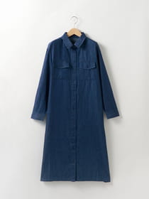 【3buy40%OFF！対象商品】ライトデニムワンピース