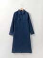 【3buy40%OFF！対象商品】ライトデニムワンピース