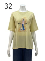 バックスリットTシャツ（62530050）｜ミスエディコレクション