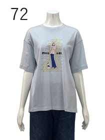 バックスリットＴシャツ