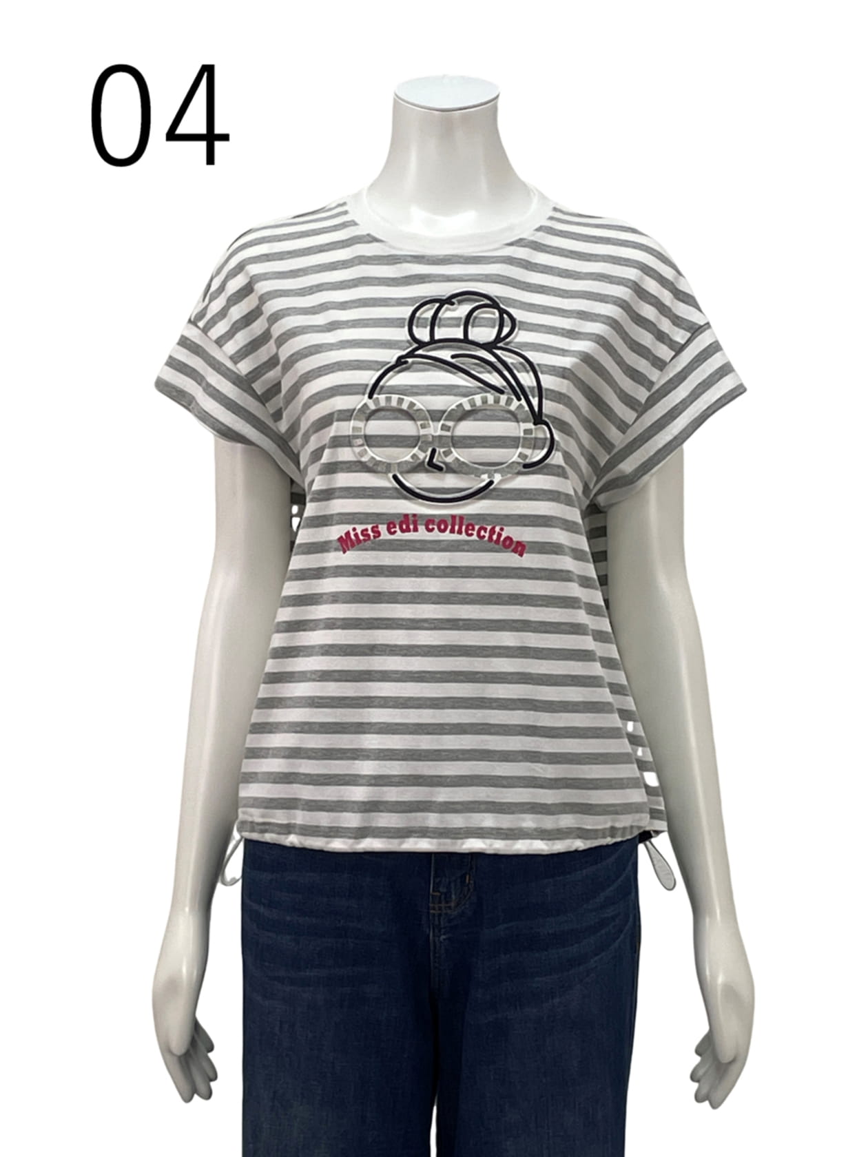 Miss edi Collectionエディちゃん チュニック丈　Tシャツ　F Miss edi Collectionエディちゃん チュニック丈 Tシャツ F トップス