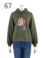 キャラクタープリント パーカー（62550060）｜ミスエディコレクション