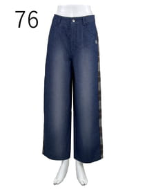 コクーンシルエット デニムパンツ