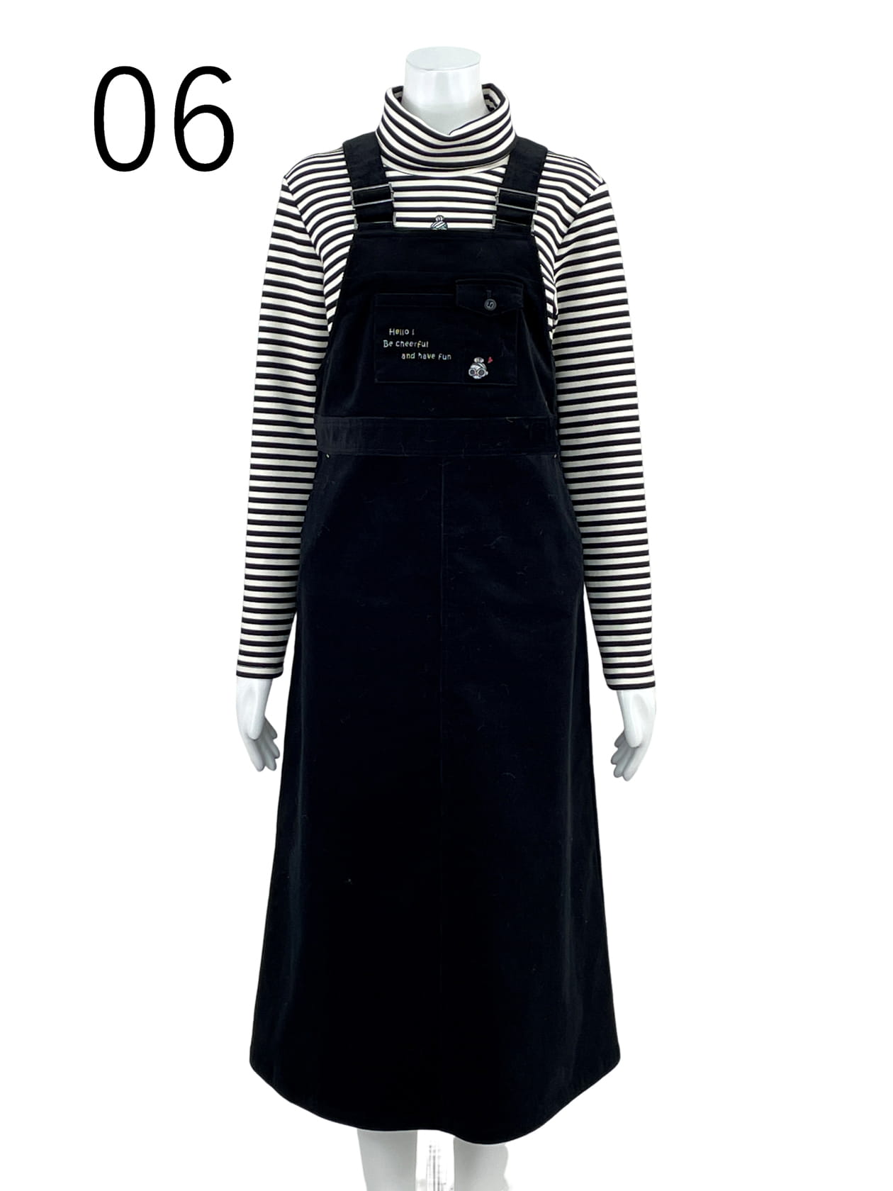 コーデュロイ・ジャンパースカート