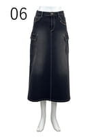 erin です！ RODEO CROWNS WIDE BOWL | クールデニムリラックススカート (ワイド