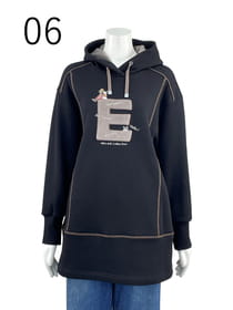 ボンバージャージ チュニックパーカー