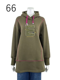 ボンバージャージ チュニックパーカー