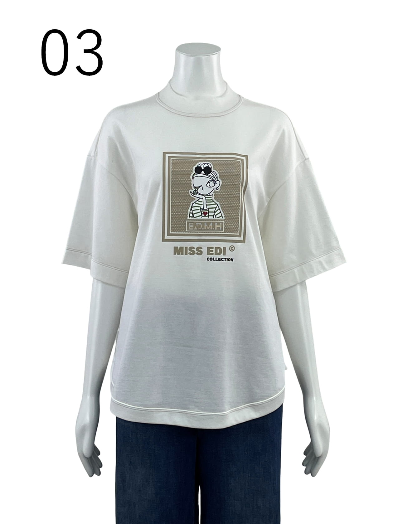 ediプリント カットソープルオーバー