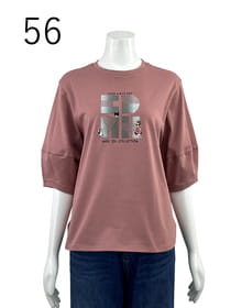 バルーンスリーブ カットソープルオーバー