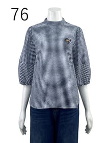 ギンガムチェック ブラウス