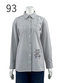 ストライプ柄 組み合わせシャツ