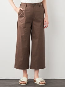 【早割30%OFF対象】【１５号】【COOLタッチ】リネンプラスワイドパンツ