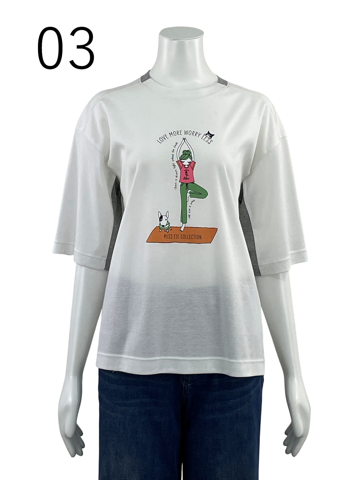 配色切替え カットソープルオーバー