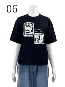 アップリケ刺繍 Ｔシャツ