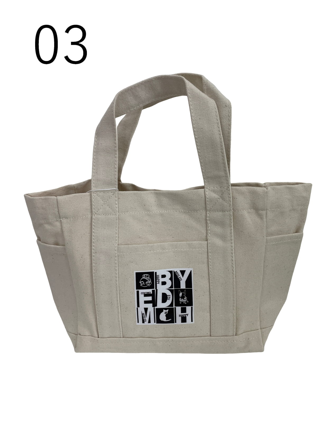 厚手キャンバス トートバッグ