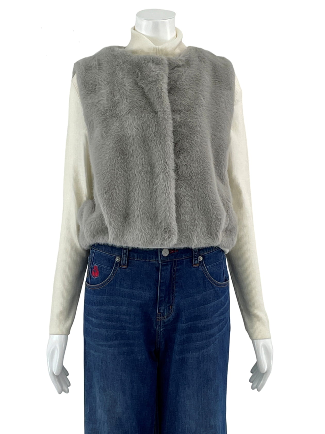 ミンク エコファー ベスト