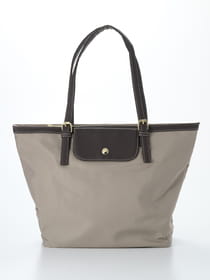 【A4対応】【軽量】【撥水】合皮×ナイロン トートバッグ