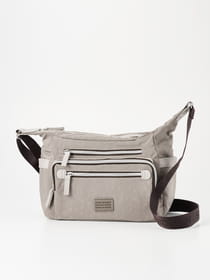 【軽量】リンクルナイロン 横型 ショルダーバッグ