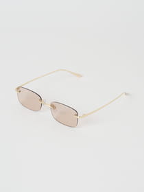 SLIT RIMLESS SUNGLASSES