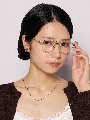 SLIT ROUND SUNGLASSES