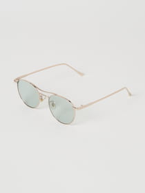 SLIT ROUND SUNGLASSES