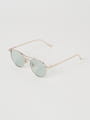 SLIT ROUND SUNGLASSES