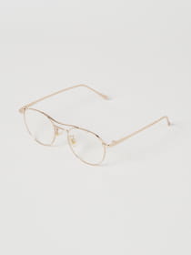 SLIT ROUND SUNGLASSES