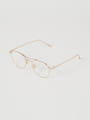 SLIT ROUND SUNGLASSES